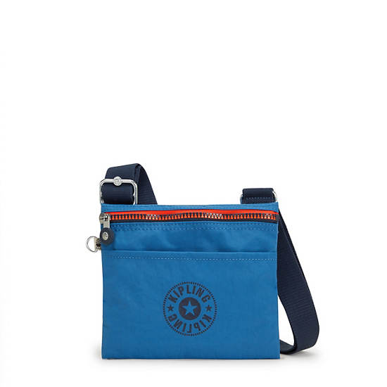 Kipling Gib Crossbodytassen Blauw | België 2046YX